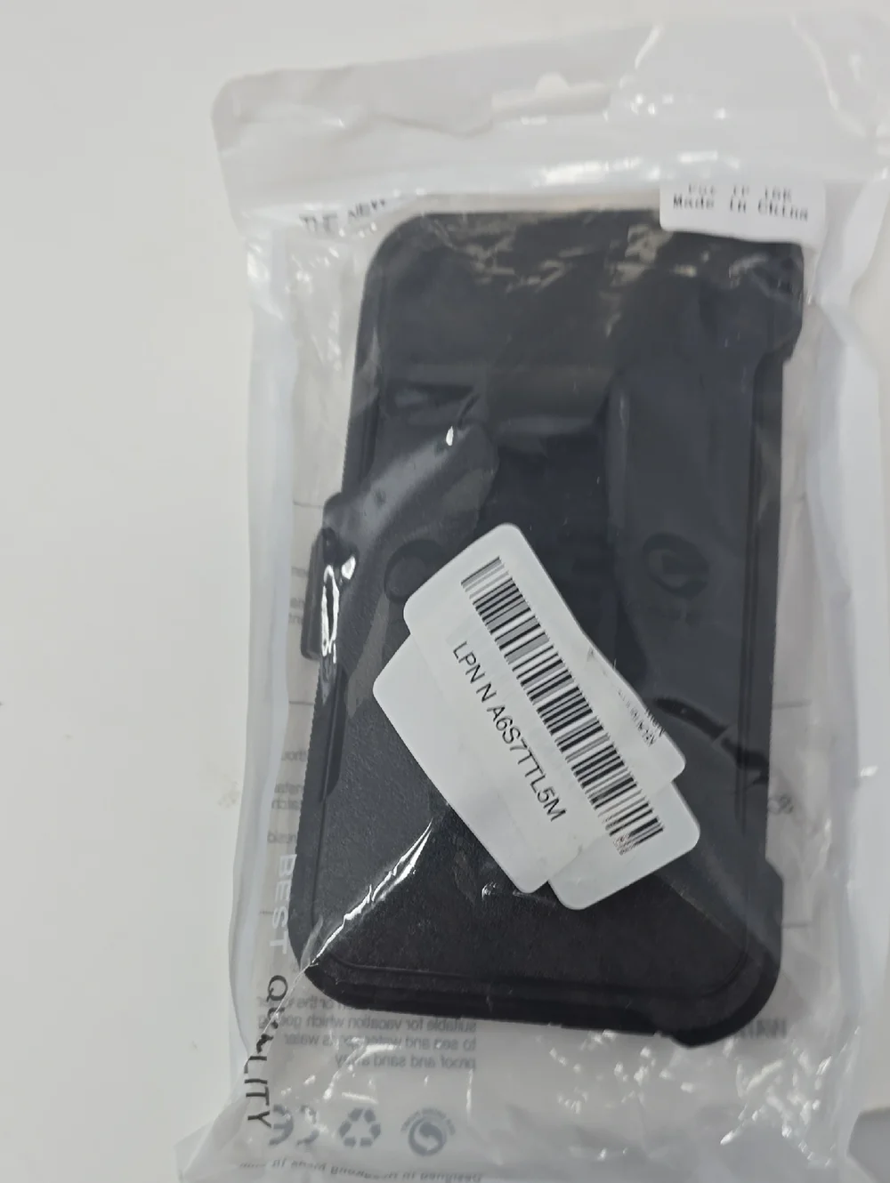 Universal Black Phone Holster Case with Belt Clip I Phone 16e